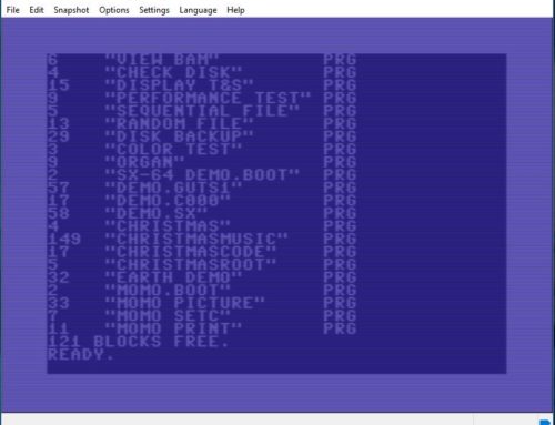 Commodore Disk Directory