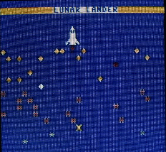 Commodore Lunar Lander screenshot