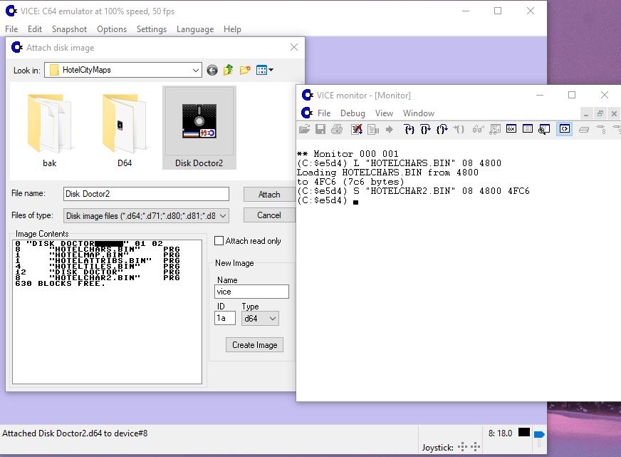 Issue reloading a CharPad map again from a table - Commodore 64 ...